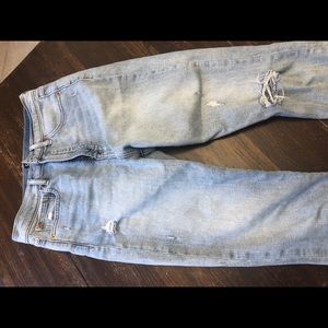 Gap sky high rise true skinny jeans
